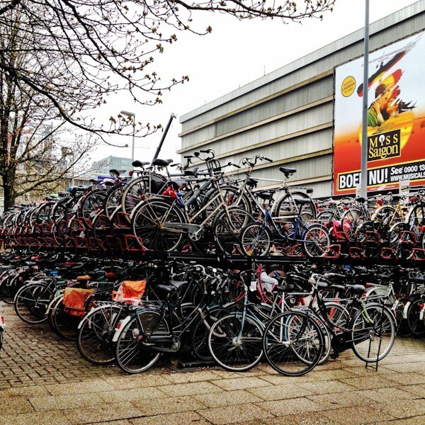 Bikes Galore in Utrecht