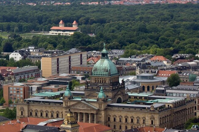 Overlooking Leipzig
