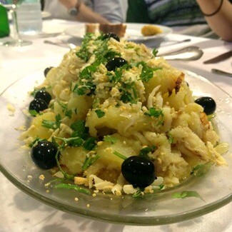 Bacalhau at Florencio Restuarant Guimaraes