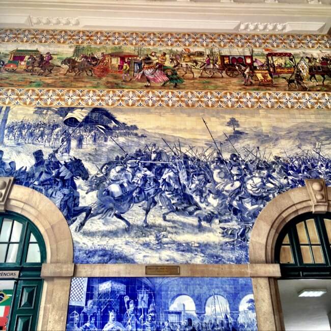 Sao Bento Train Station Porto Portugal