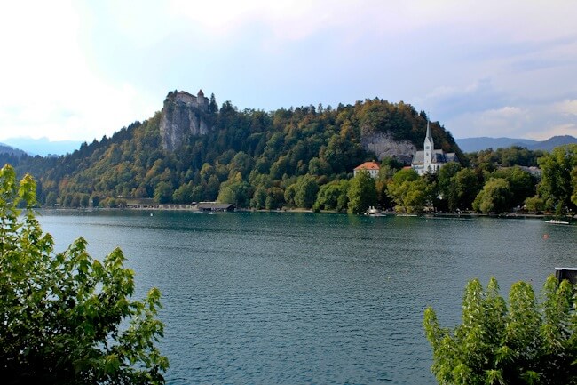 View of Lake Bled from Hotel Park