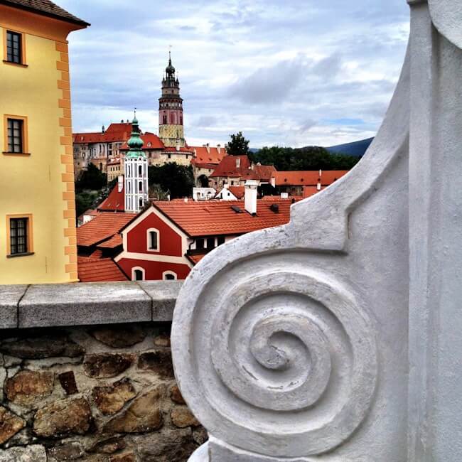 Cesky Krumlov in the Czech Republic Cesky Krumlov in the Czech Republic