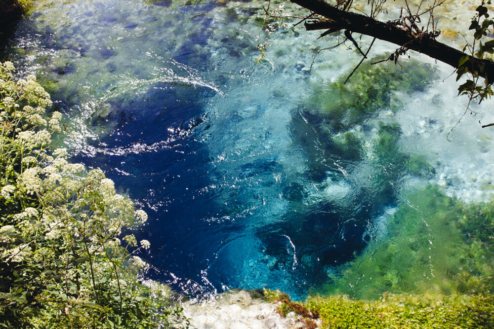 Blue Eye Near Saranda and Gjirokastra