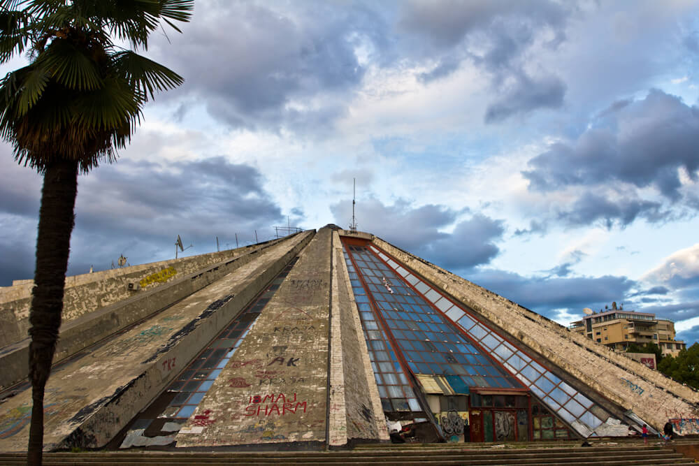 Tirana's Infamous Pyramid