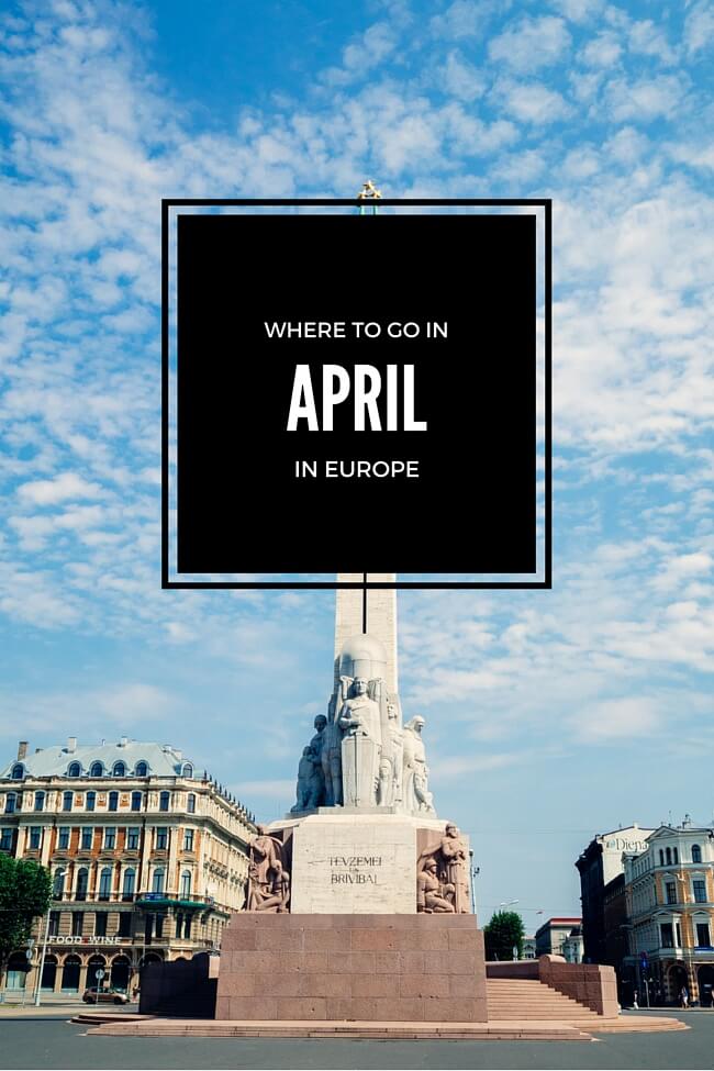 Where To Go In April The Best Of Europe Spring