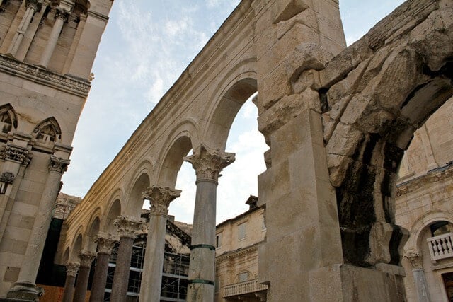 Roman palace in Split