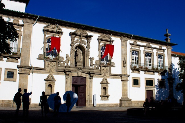 Driving from Porto to Guimaraes