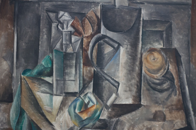 Painting by Picasso at the LaM Modern Art Museum in Lille Painting by Picasso at the LaM Modern Art Museum in Lille