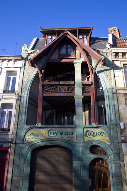 Hector Guimard's Art Nouveau Maison Coilliot in Lille Hector Guimard's Art Nouveau Maison Coilliot in Lille