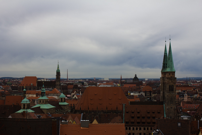 View of Nuremberg from the Imperial Castle