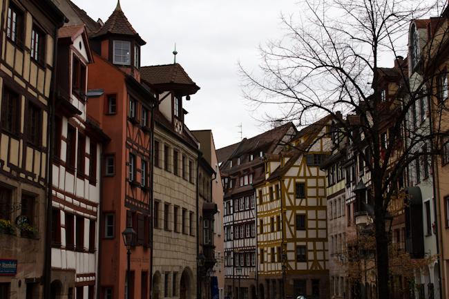 Half-Timbered Houses in Nuremberg Half-Timbered Houses in Nuremberg