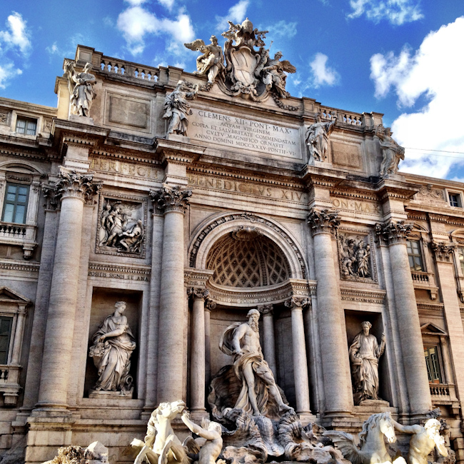 Trevi Fountains iPhone Photo Trevi Fountains iPhone Photo