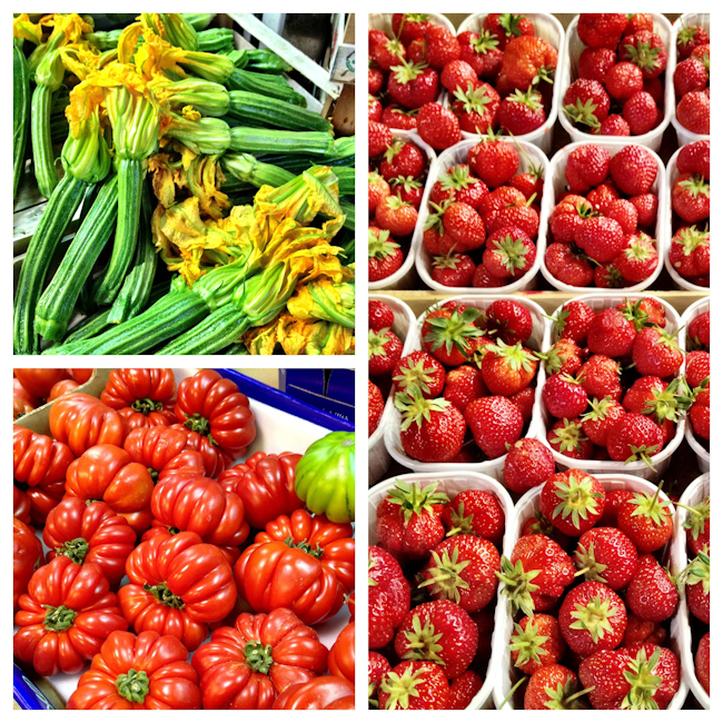 Food Markets in Rome Italy in Spring Food Markets in Rome Italy in Spring