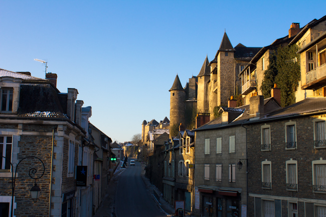 Main Street in Medieval Uzerche