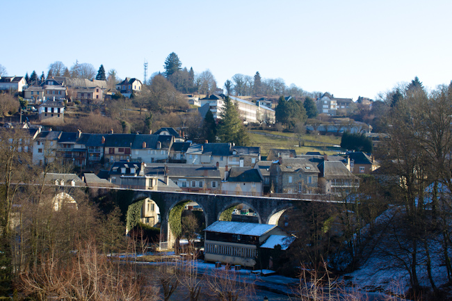 Old Bridge in Uzerche France Old Bridge in Uzerche France