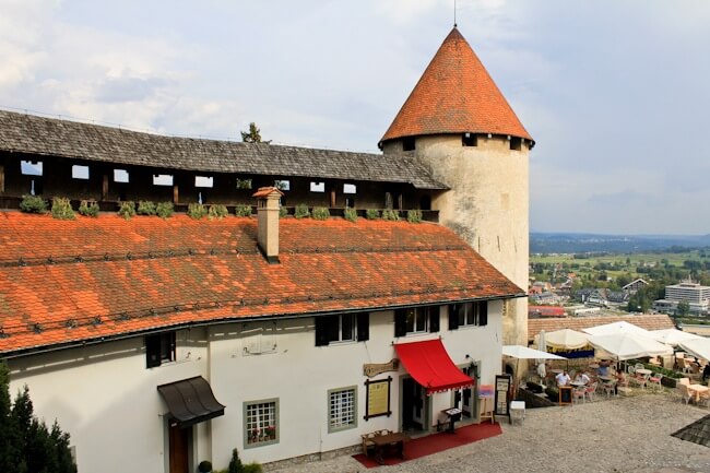 Bled Castle in Slovenia