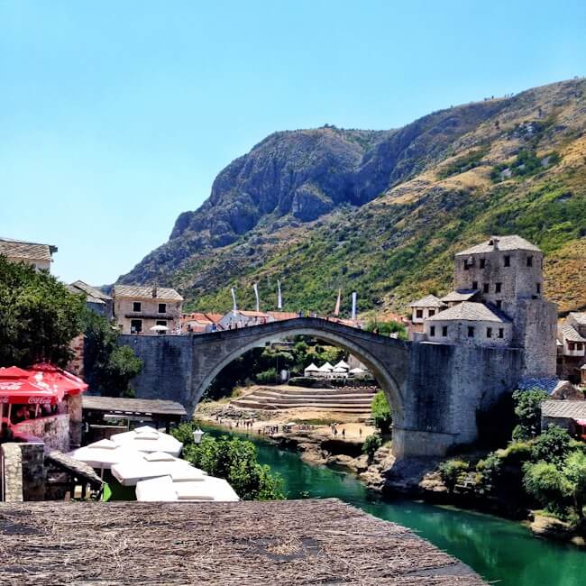 No One Jumping Off the Mostar Bridge