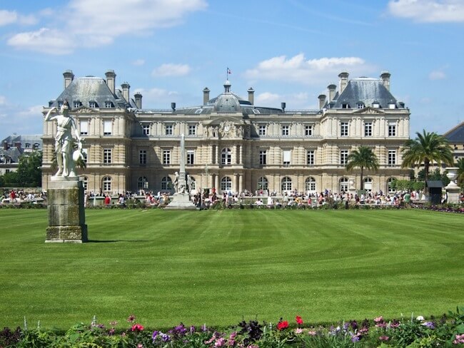 Chateau du Luxembourg in Paris, France Chateau du Luxembourg in Paris, France