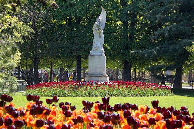 Jardin du Luxembourg Tulips in May Jardin du Luxembourg Tulips in May