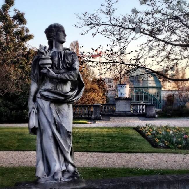 Jardin des Serres d'Auteuil Paris, France