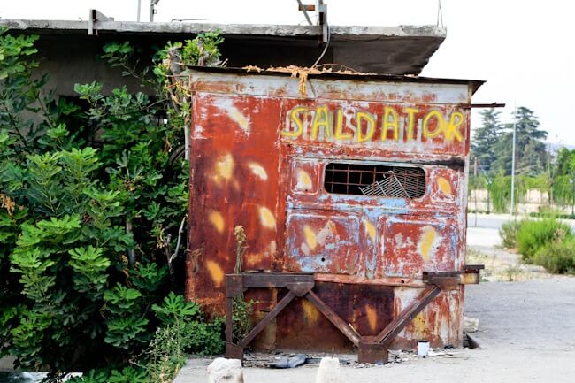 Another abandoned business in Berat Another abandoned business in Berat