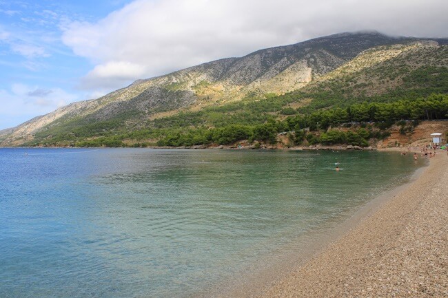 Bol on Brac Island in September Bol on Brac Island in September