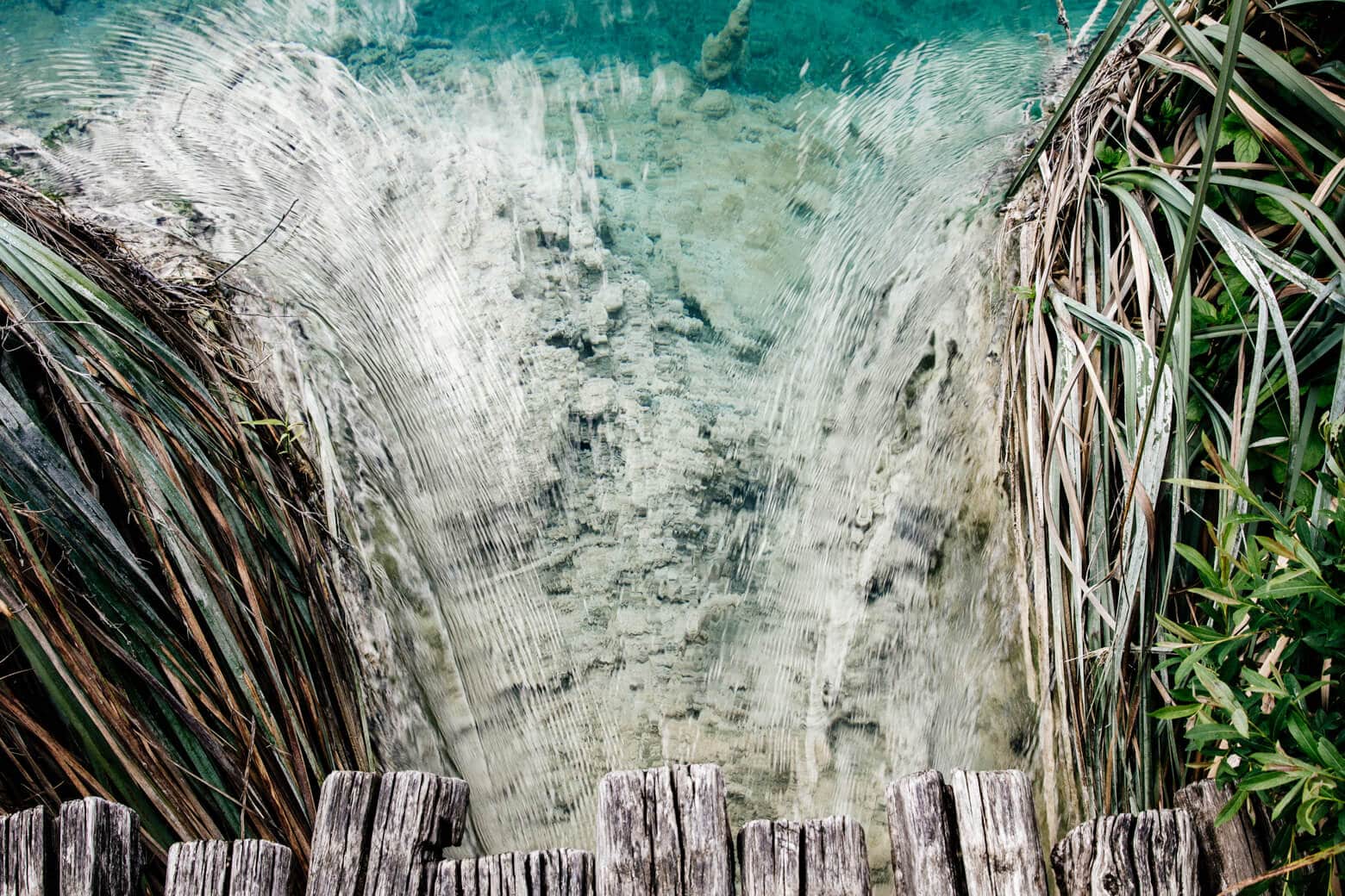 No Swimming at Plitvice Lakes