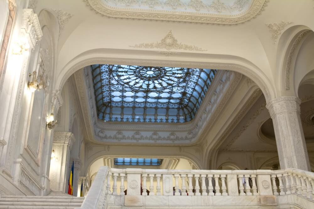 Another marble staircase for Ceaucescu