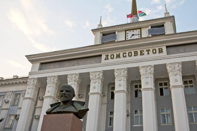 House of Soviets in Tiraspol Transnistria