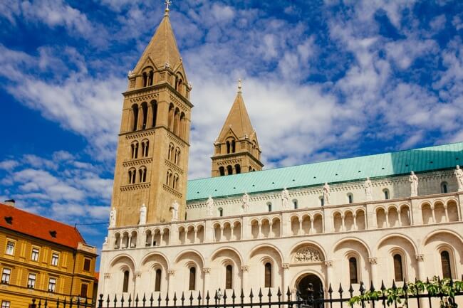 Beautiful Pecs Cathedral in Hungary Beautiful Pecs Cathedral in Hungary