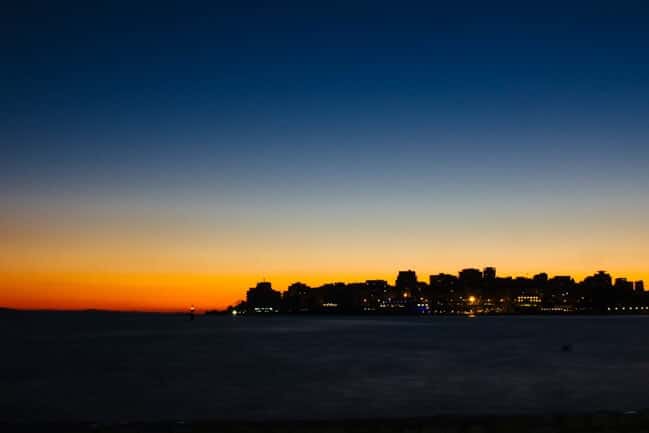 Typical Sunset in Saranda Typical Sunset in Saranda