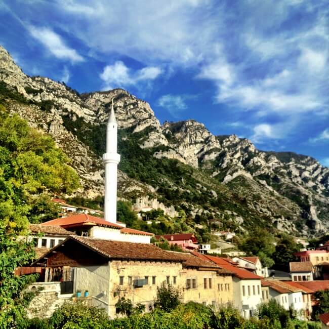 Kruja Albania in October Kruja Albania in October