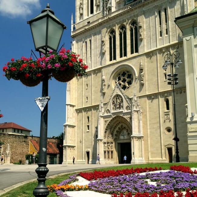 Zagreb Croatia in June Zagreb Croatia in June