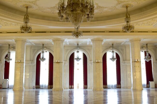 Palace of the Parliament Bucharest Romania