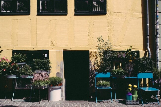 Flower shop in Copenhagen