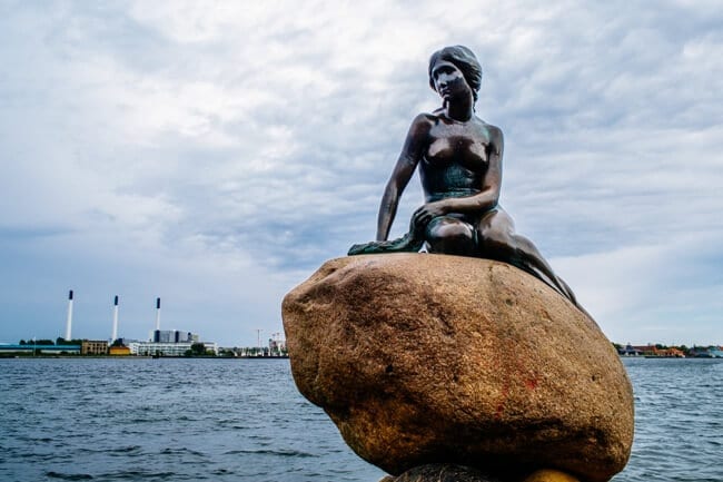 Copenhagen's famous but overrated Little Mermaid