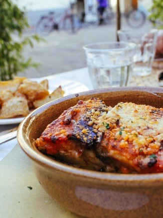 Eggplant Parmigiana Eggplant Parmigiana