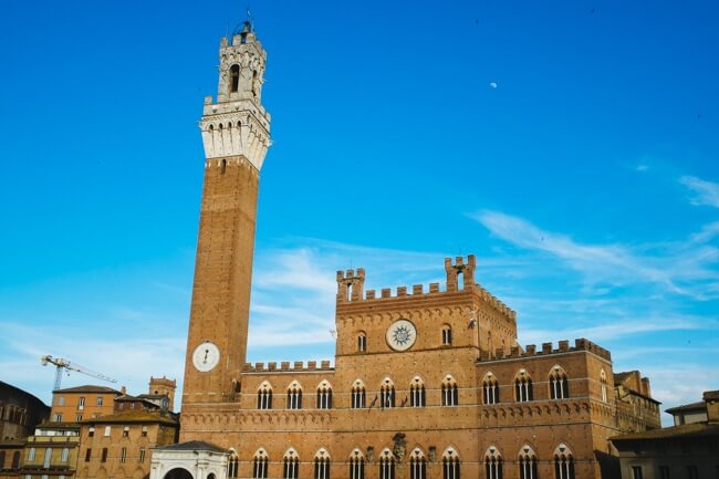 Torre del Mangia in Siena Torre del Mangia in Siena