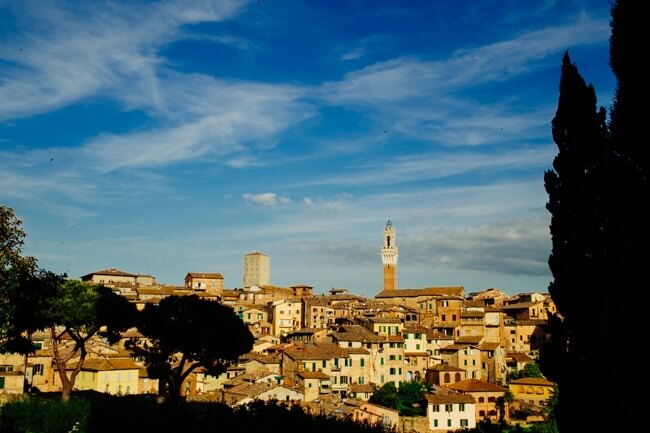 Hilltop Town Siena Hilltop Town Siena