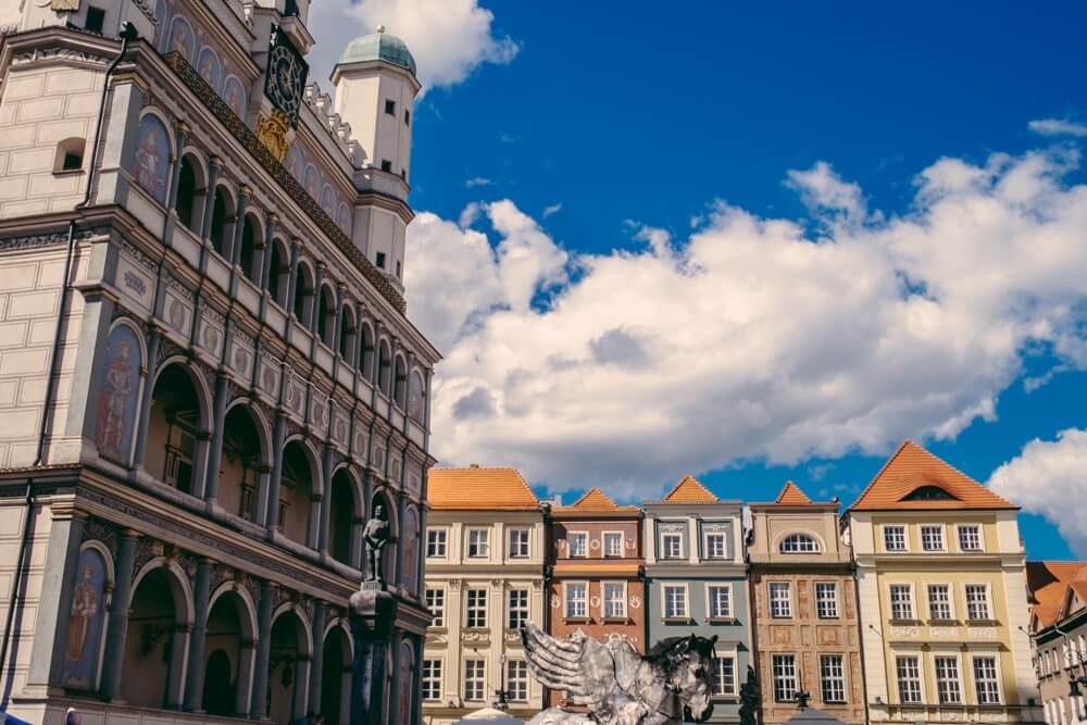 Poznan's Main Market Square Poznan's Main Market Square