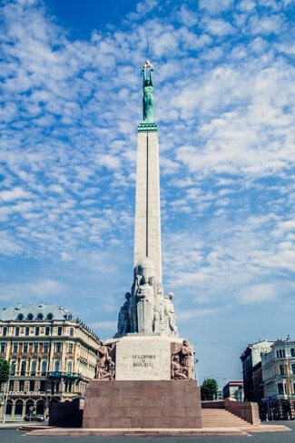 Freedom Monument in Riga