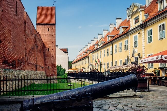 Riga's Old Town Walls Riga's Old Town Walls