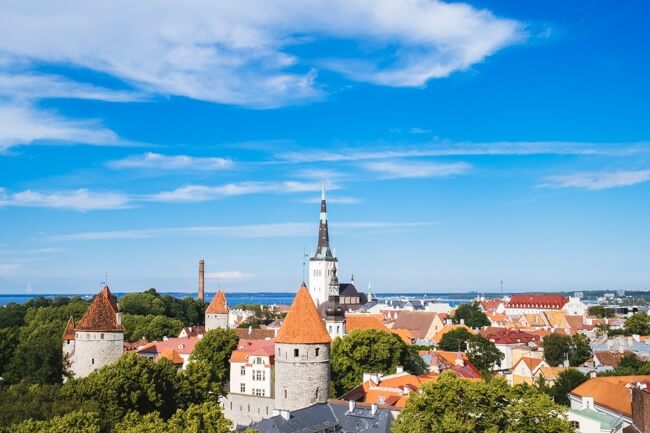 Tallinn's Skyline