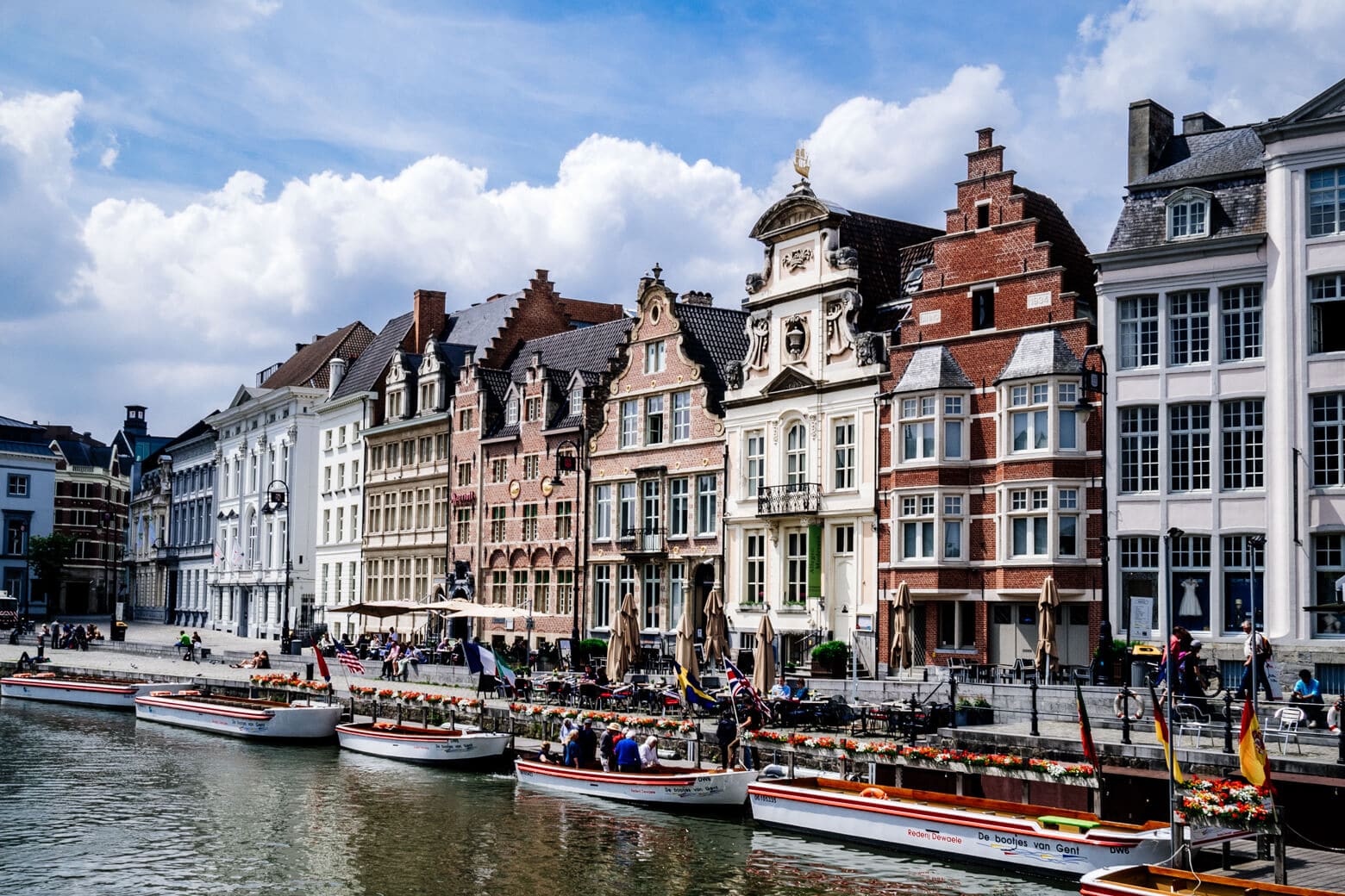 Canal in Flemish Ghent