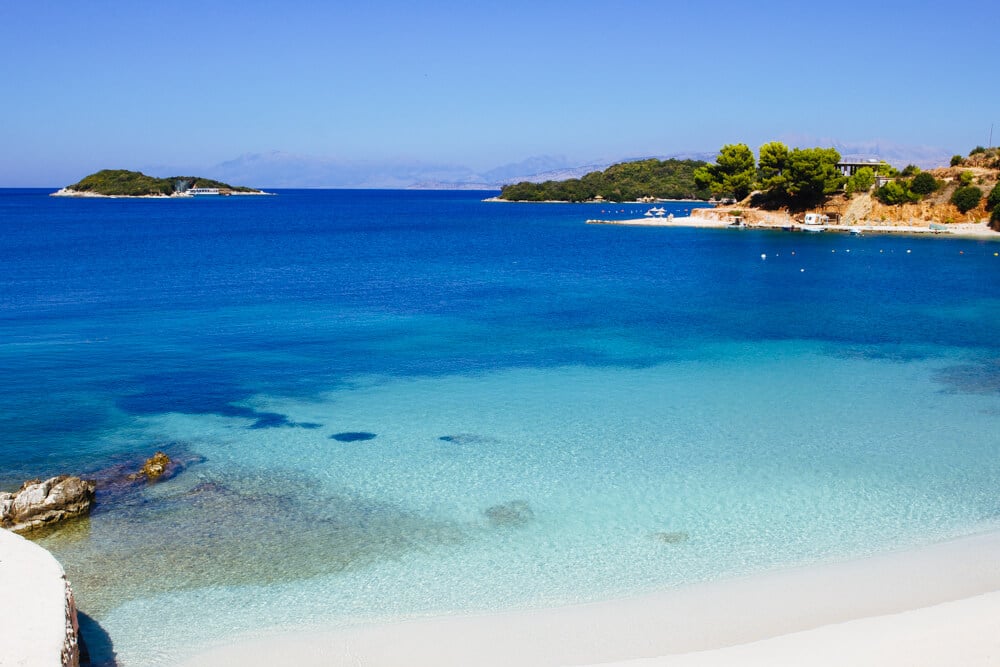 Ksamil Beach in September