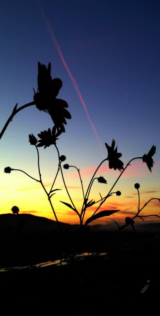 Sunset in Berat