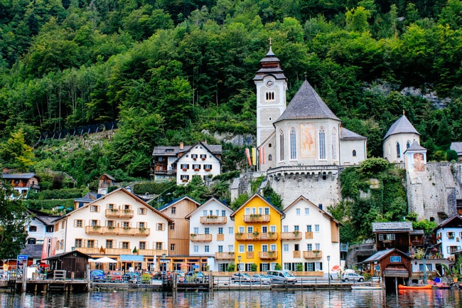 Hallstatt Church View