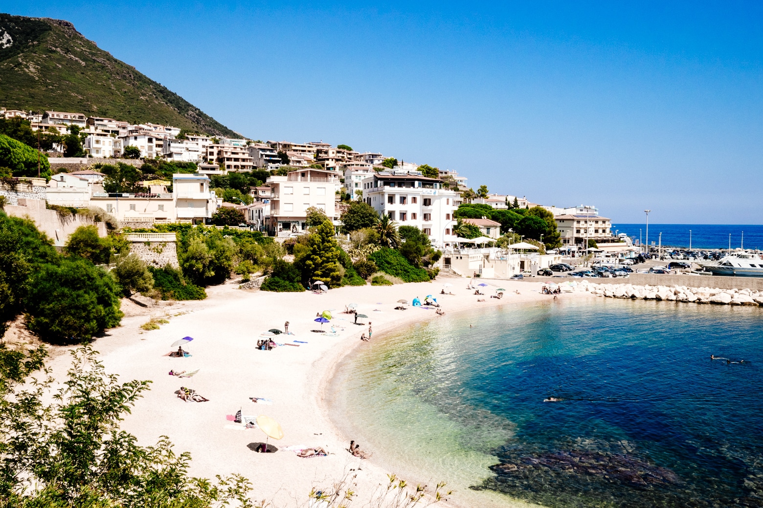 Cala Gonone Town Beach