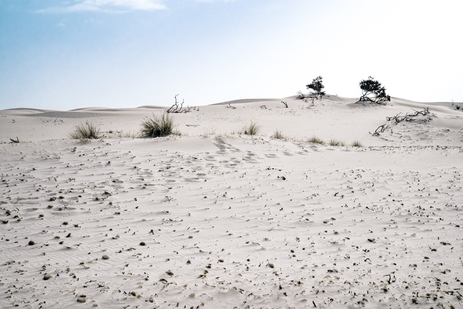 Sardinia White Sand Dunes
