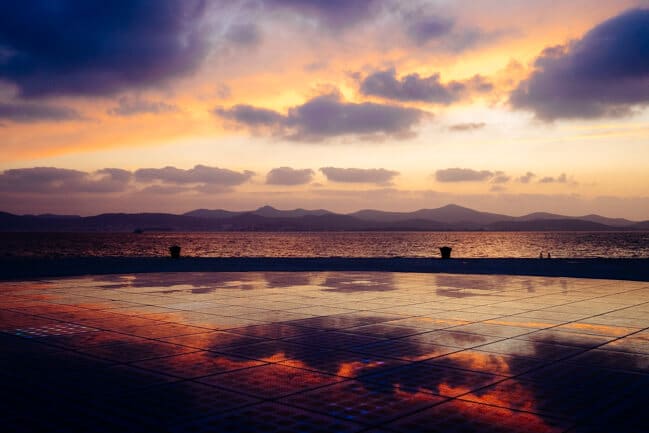 Just another sunset in Zadar.